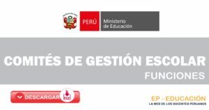 Comités de Gestión Escolar