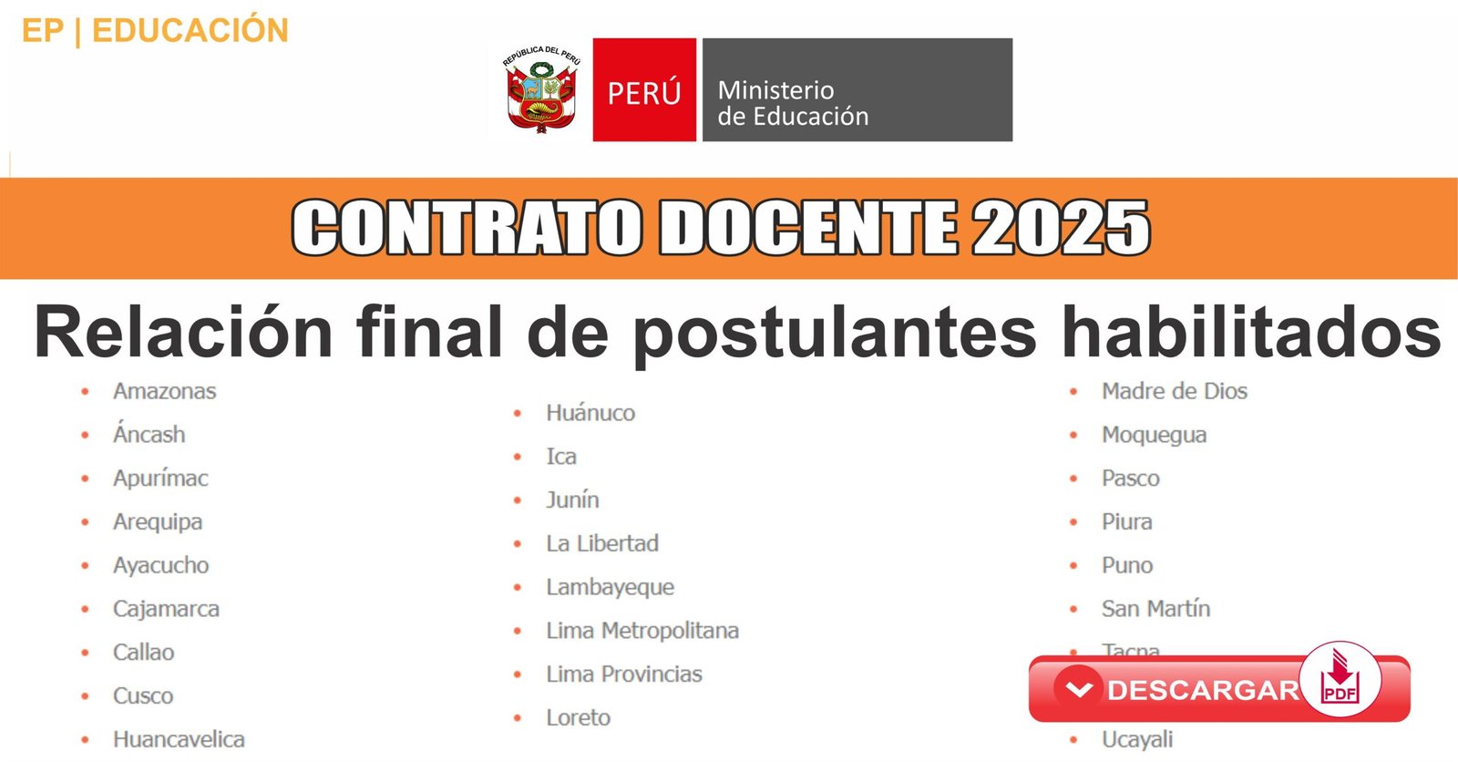 Contrato docente