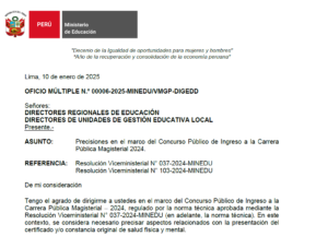 Certificado de salud Física y Mental para el nombramiento docente