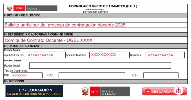 contrato docente