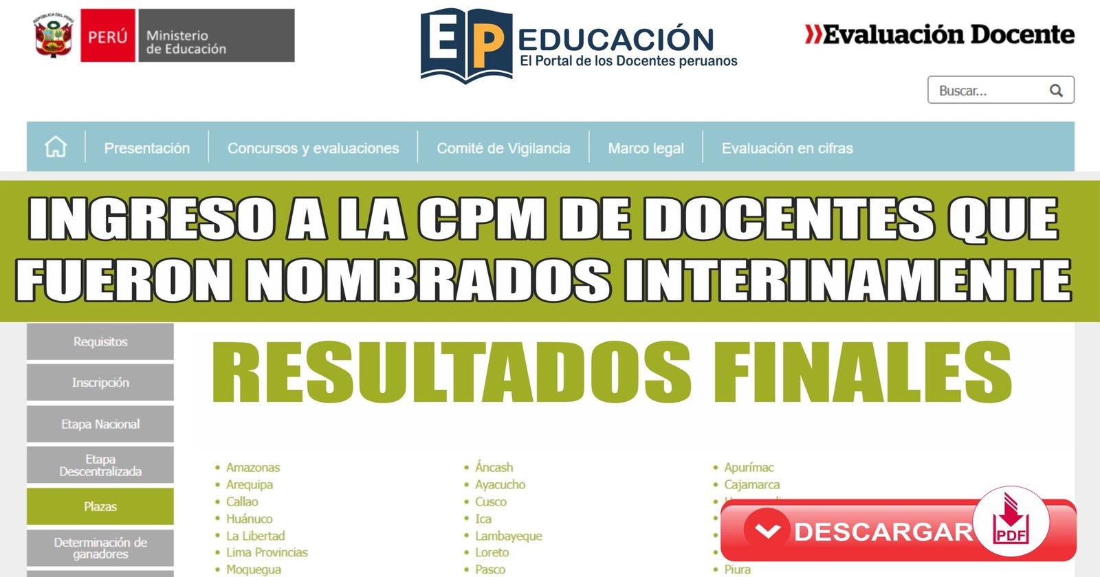 Nombramiento Docente