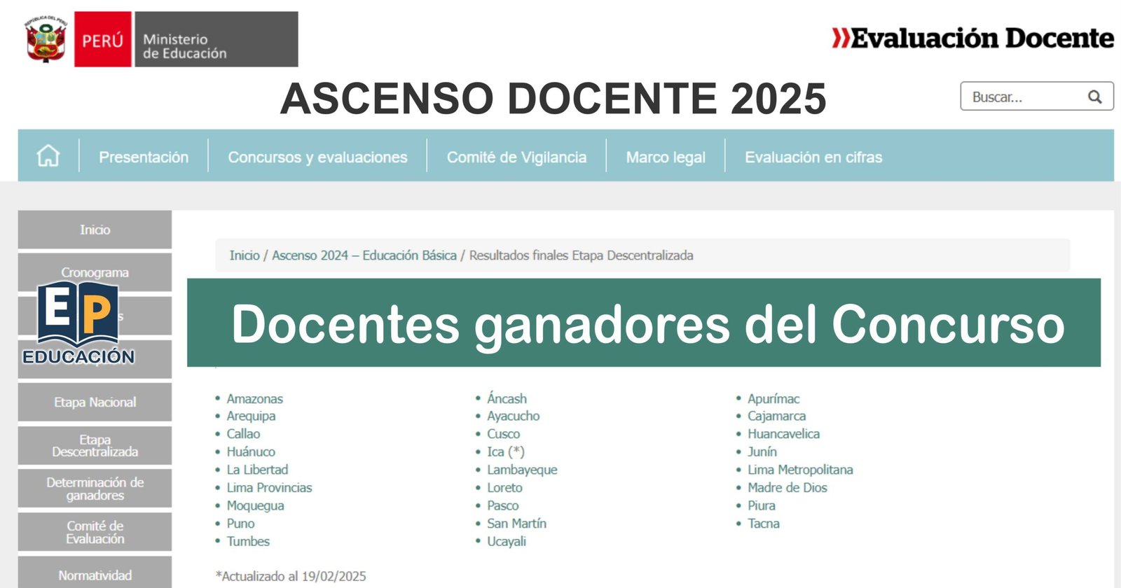 Ascenso docente