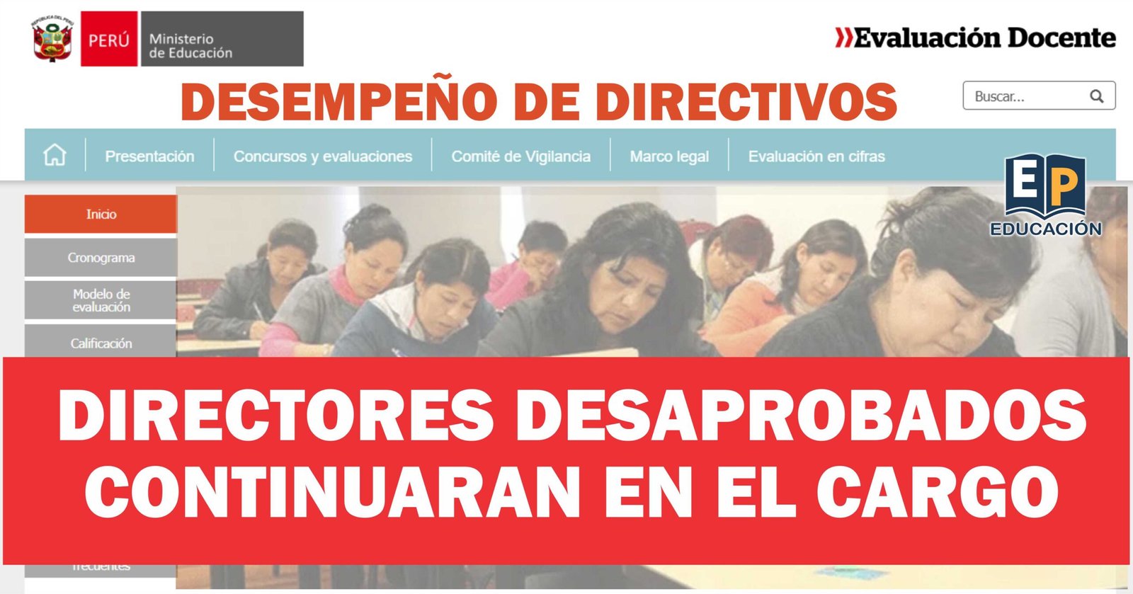evaluación de directores