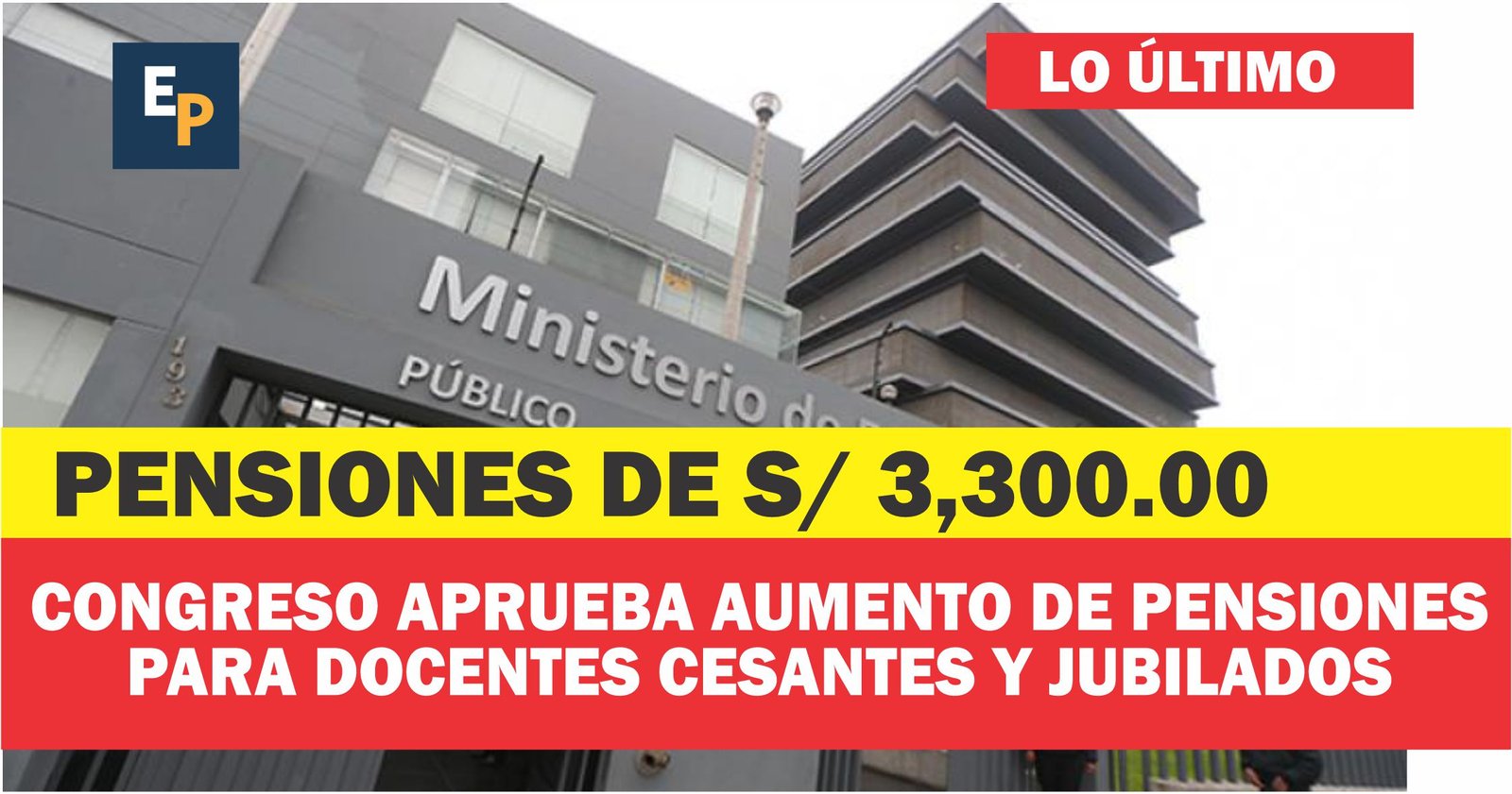 aumento de pensiones para docentes cesantes y jubilados