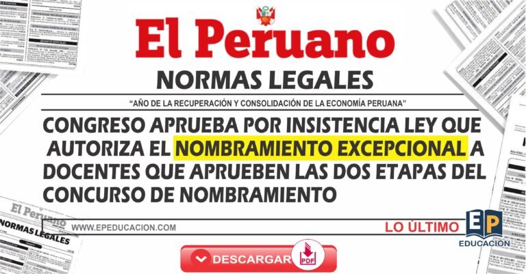 nombramiento docente